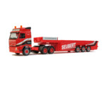 Herpa157445 Грузовик VOLVO FH GL XL CON TRAILER "SEUBERT" 1/87